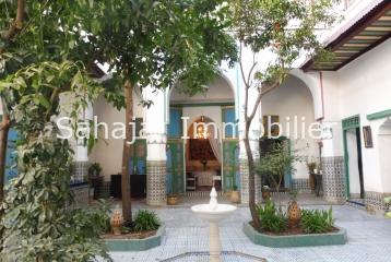 Kasbah, large riad with garden to renovaate